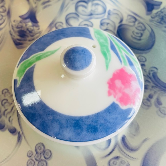 Givenchy Paris Yamaka Intl Tea Set Pot & Cups 5 Servings Floral Excellent - Picture 9 of 13